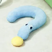 Pet Pillow Dog Cat Sleeping Moon Small Dog Plush Cushion Mat Pet Supplies Fluffy Bed Cat Nest Comfortable Sleep Surface sku image 7