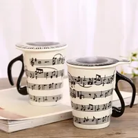 Casual Notes Ceramics Mug 1 Piece sku image 2