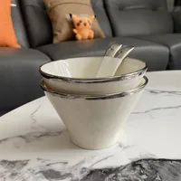 Casual Multicolor Ceramics Spoon Bowl 1 Piece 1 Set main image 3