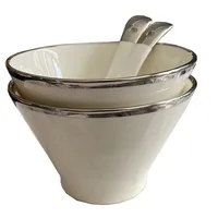 Casual Multicolor Ceramics Spoon Bowl 1 Piece 1 Set main image 4