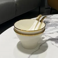 Casual Multicolor Ceramics Spoon Bowl 1 Piece 1 Set sku image 8