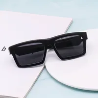 Casual Elegant Solid Color Pc Square Full Frame Glasses main image 1