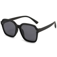 Simple Style Classic Style Solid Color Tac Square Full Frame Glasses sku image 3