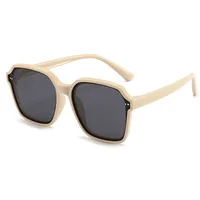 Simple Style Classic Style Solid Color Tac Square Full Frame Glasses sku image 6