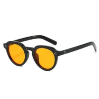 Basic Simple Style Solid Color Ac Round Frame Full Frame Glasses main image 3