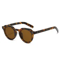 Basic Simple Style Solid Color Ac Round Frame Full Frame Glasses sku image 6
