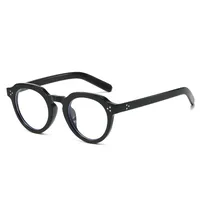 Basic Simple Style Solid Color Ac Round Frame Full Frame Glasses sku image 7