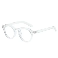 Basic Simple Style Solid Color Ac Round Frame Full Frame Glasses sku image 11