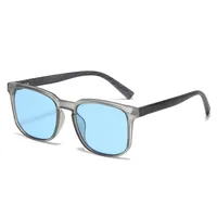 Basic Vintage Style Solid Color Pc Square Full Frame Glasses main image 5