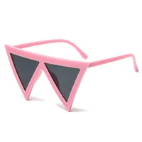 Hip-Hop Retro Solid Color Pc Special-Shaped Mirror Full Frame Glasses sku image 6