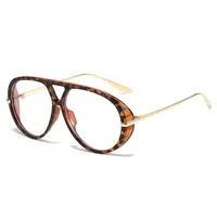 Punk Classic Style Solid Color Pc Toad Glasses Full Frame Glasses main image 3