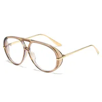 Punk Classic Style Solid Color Pc Toad Glasses Full Frame Glasses sku image 4