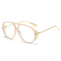 Punk Classic Style Solid Color Pc Toad Glasses Full Frame Glasses main image 5