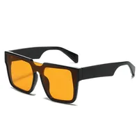 Basic Retro Solid Color Pc Square Full Frame Glasses main image 2
