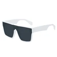 Basic Retro Solid Color Pc Square Full Frame Glasses main image 4
