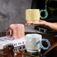 Casual Elegant Multicolor Ceramics Mug 1 Piece main image 3