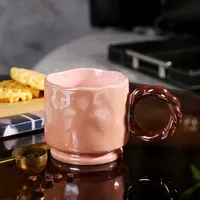 Casual Elegant Multicolor Ceramics Mug 1 Piece sku image 2