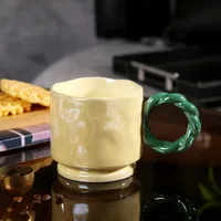 Casual Elegant Multicolor Ceramics Mug 1 Piece sku image 3