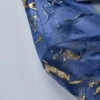 Tie - Dye Slim Fit Men's Suit Blazer - Korean Style Single - Button Design For Business Casual And Stage Events main image 3