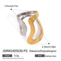Simple Style Commute Geometric 316 Stainless Steel  Women's Rings sku image 1
