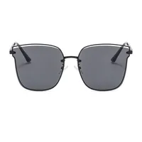 Casual Commute Solid Color Pc Square Full Frame Glasses main image 3