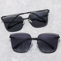 Casual Commute Solid Color Pc Square Full Frame Glasses main image 1
