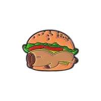 Cartoon Style Cute Cartoon Alloy Stamping Stoving Varnish Plating Unisex Brooches sku image 2
