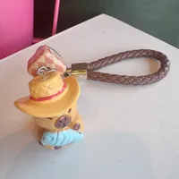 Cartoon Style Cute Capybara Plastic Resin Bag Pendant main image 4
