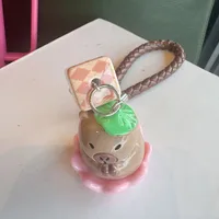 Cartoon Style Cute Capybara Plastic Resin Bag Pendant sku image 4