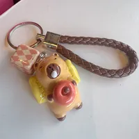 Cartoon Style Cute Capybara Plastic Resin Bag Pendant sku image 6