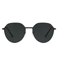 Simple Style Gradient Color Solid Color Pc Oval Frame Full Frame Glasses main image 5