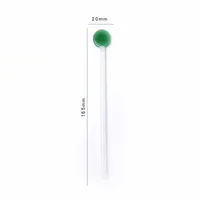 Simple Style Multicolor Glass Spoon 1 Piece sku image 7