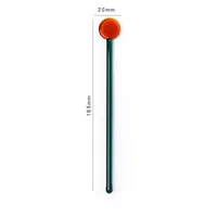 Simple Style Multicolor Glass Spoon 1 Piece sku image 4