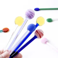 Simple Style Multicolor Glass Spoon 1 Piece main image 5