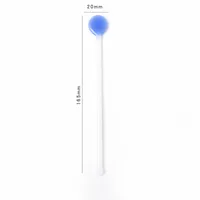 Simple Style Multicolor Glass Spoon 1 Piece sku image 3