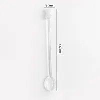 Cute Bear Glass Spoon 1 Piece sku image 5