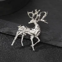 Vacation Simple Style Deer Zinc Alloy Plating Unisex Brooches sku image 4