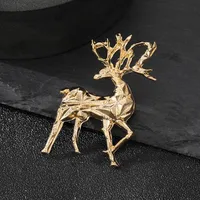 Vacation Simple Style Deer Zinc Alloy Plating Unisex Brooches sku image 3