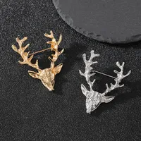 Vacation Simple Style Deer Zinc Alloy Plating Unisex Brooches main image 5