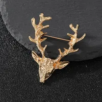 Vacation Simple Style Deer Zinc Alloy Plating Unisex Brooches sku image 1