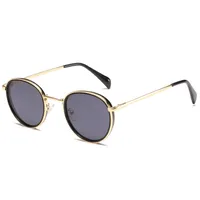 Vacation Simple Style Solid Color Pc Round Frame Full Frame Glasses main image 1