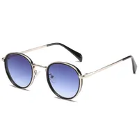 Vacation Simple Style Solid Color Pc Round Frame Full Frame Glasses sku image 3
