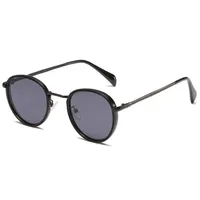 Vacation Simple Style Solid Color Pc Round Frame Full Frame Glasses sku image 1