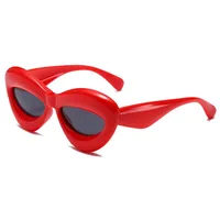 Vacation Simple Style Solid Color Pc Special-Shaped Mirror Full Frame Glasses sku image 12