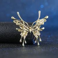 Simple Style Butterfly Zinc Alloy Plating Women's Brooches sku image 1