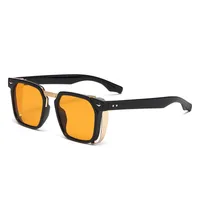 Vacation Simple Style Solid Color Pc Square Full Frame Glasses sku image 4