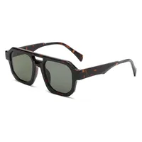 Vacation Simple Style Solid Color Pc Square Full Frame Glasses sku image 2