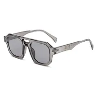 Vacation Simple Style Solid Color Pc Square Full Frame Glasses sku image 8