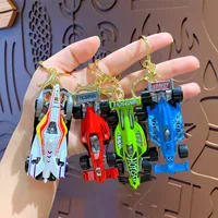 Modern Style Car Alloy Unisex Bag Pendant Keychain main image 1