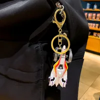 Modern Style Car Alloy Unisex Bag Pendant Keychain main image 2